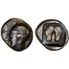 Image 1 : CARIA: Uncertain Mint, AR obol (0.61g), ca. mid-5th century BC, F-VF