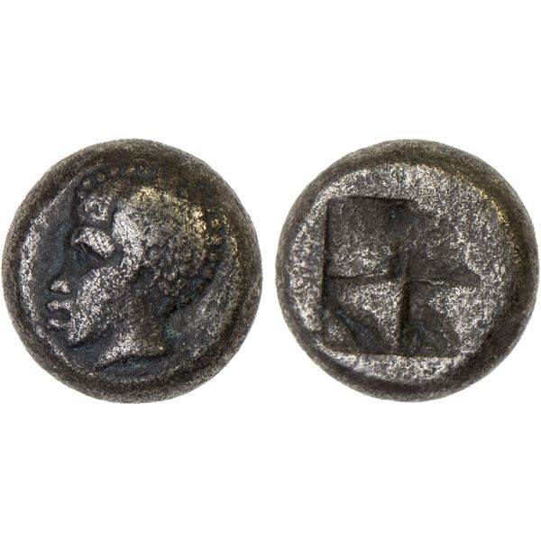 LESBOS: Uncertain Mint, BI 1/12 stater (0.93g), ca. 550-440 BC, VF