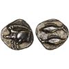 Image 1 : MYSIA: Kyzikos, AR hemiobol (0.33g), ca. 450-400 BC, Choice VF