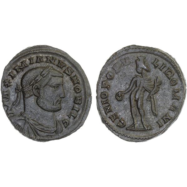 ROMAN EMPIRE: Maximian, first reign, 286-305 AD, AE follis (11.31g), Londinium (London), 303-305 AD,