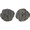 Image 1 : BYZANTINE EMPIRE: Constans II, 641-668 AD, AE follis (5.02g), Syracuse, indiction year 11 (652/3), C