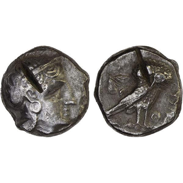 MESOPOTAMIA: Alexandrine Empire, Mazakes, satrap, ca. 331-322 BC, AR tetradrachm (16.54g), VF
