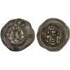 Image 1 : YABGHUS OF TOKHARISTAN: Anonymous, 7th century, AR drachm (4.03g), ND, XF
