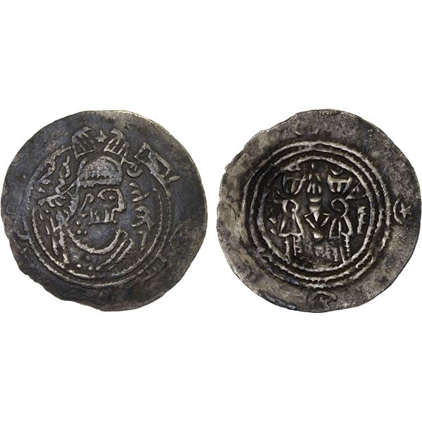 EASTERN SISTAN: Bakkâr, 770s, AR drachm (2.80g), SK (Sijistan), ND, VF