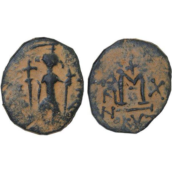 ARAB-BYZANTINE: AE fals (2.80g), VF