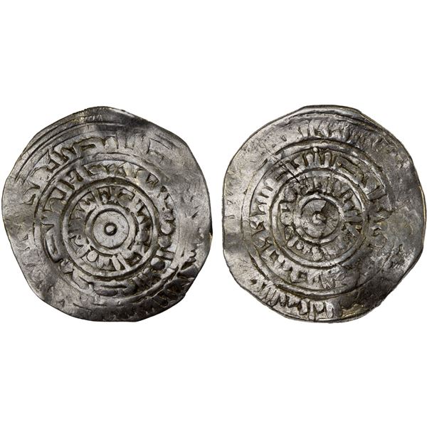 FATIMID: al-Mu'izz, 953-975, AR 1/2 dirham (1.46g), Misr, AH(36)4, Fine