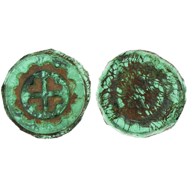 MAMLUK: glass weight (jeton) (0.35g), bold VF