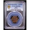 Image 2 : EGYPT: Muhammad V, 1909-1914, AE 1/20 qirsh, Misr, AH1327 year 6-H, NGC MS65 RB
