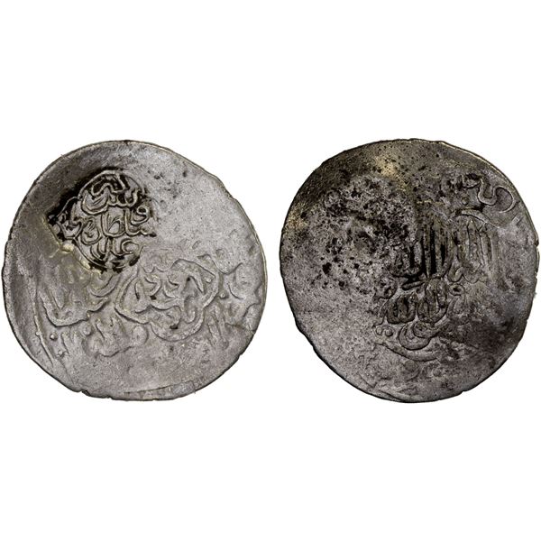 TIMURID: Sultan Uways, 1507-1521, AR tanka (4.61g), NM, ND