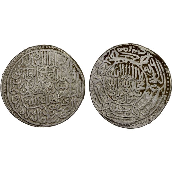 SAFAVID: Isma'il I, 1501-1524, AR shahi (9.41g), Herat, AH919, VF