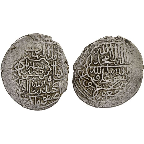 SAFAVID: Tahmasp I, 1524-1576, AR shahi (5.48g), Astarabad, ND, VF