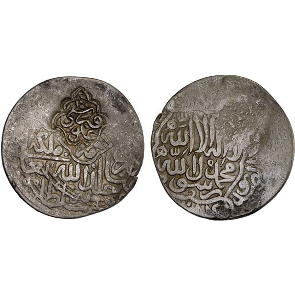 SHAYBANID: temp. Muhammad Shaybani, 1500-1510, AR tanka (4.63g), Qarshi, ND