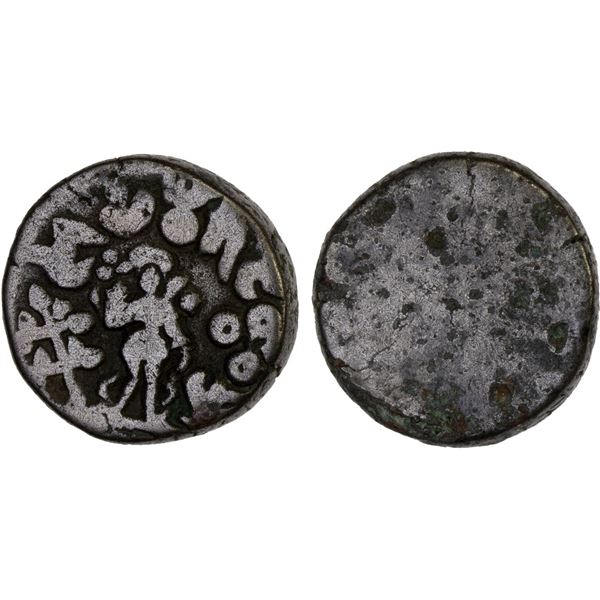 MATHURA: Suryamitra, ca. 150-100 BC, AE found unit (6.71g), F-VF