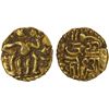 Image 1 : CHOLAS: temp. Raja Raja I, 985-1014, AV 1/6 kahavanu (0.72g), XF