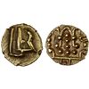 Image 1 : ALUPAS OF SOUTH KANADA: Anonymous, 11th/13th century, AV fanam (0.46g), XF-AU