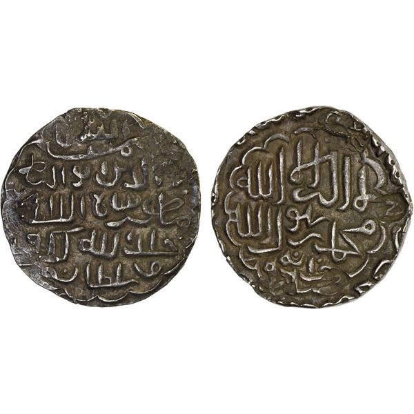 BENGAL: Muzaffar Shah, 1490-1493, AR tanka (10.58g), Khazana, AH896, VF-XF