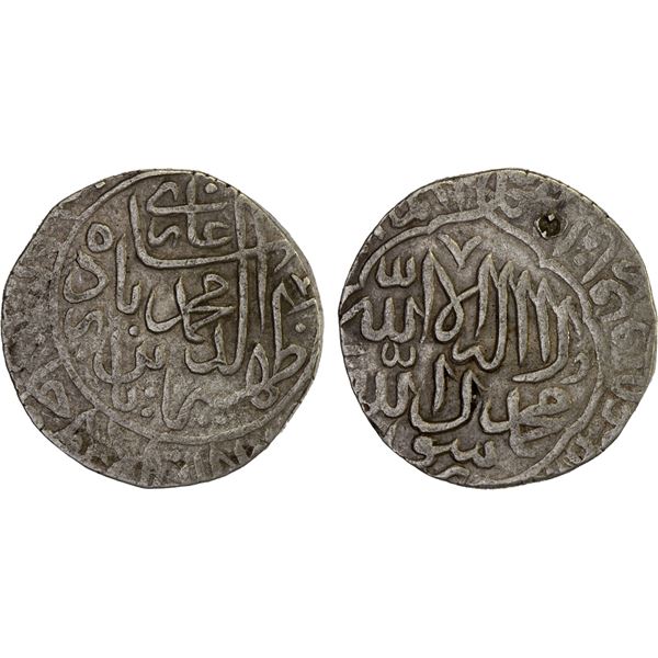 MUGHAL: Babur, 1526-1530, AR shahrukhi (4.78g), NM, ND, VF