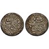 Image 1 : MUGHAL: Akbar I, 1556-1605, AR rupee (11.38g), Lahore, IE49, VF-XF
