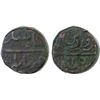 Image 1 : MUGHAL: Selim Shah, 1605, AE 4 tanka (15.96g), Ahmadabad, ND, VF