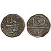 Image 1 : MUGHAL: Jahangir, 1605-1628, AE heavy dam (24.35g), Ahmadabad, AH101x year 2, F-VF