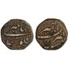 Image 1 : MUGHAL: Jahangir, 1605-1628, AE dam (20.16g), Ajmer, AH1025 year 11, attractive VF