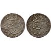 Image 1 : MUGHAL: Jahangir, 1605-1628, AR rupee (11.47g), Ahmadabad, AH1027 year 13, lovely XF