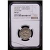 Image 2 : MUGHAL: Aurangzeb, 1658-1707, AR rupee, Junagadh, AH1074 year 5, NGC MS62