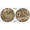 Image 1 : MUGHAL: Shah Alam Bahadur, 1707-1712, AR 1/2 rupee (5.72g), Surat, DM, PCGS AU58