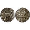 Image 1 : MUGHAL: Jahandar, 1712-1713, AR rupee (11.27g), Allahabad, AH1124 year one (ahad), XF