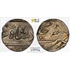 Image 1 : MUGHAL: Muhammad Shah, 1719-1748, AR 1/2 rupee (5.77g), Surat, year 8, PCGS AU58