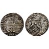 Image 1 : AWADH: Nasir-ud-Din Haidar, 1827-1837, AR rupee (11.14g), Lakhnau, AH1253 year 10, XF
