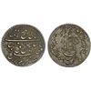 Image 1 : AWADH: Wajid Ali Shah, 1847-1856, AR rupee, Lucknow, AH1272 year 9, XF