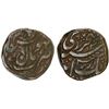 Image 1 : BHOPAL: Shah Jahan Begum, 1868-1901, AE anna (31.24g), Bhopal, AH1300, VF