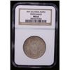 Image 2 : HYDERABAD: Mir Usman Ali Khan, 1911-1948, AR rupee, AH1332 year 3, NGC MS64