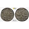 Image 1 : MARATHA CONFEDERACY: Poone, AR rupee (11.33g), FE1239 (1829), PCGS MS62