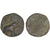 Image 1 : MYSORE: Tipu Sultan, 1782-1799, AE paisa (zohra) (11.39g), Faiz Hisar, AH1216, VF