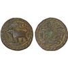 Image 1 : MYSORE: Tipu Sultan, 1782-1799, AE paisa (zohra) (11.09g), Farrukhyab-Hisar, AH1216, F-VF