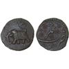 Image 1 : MYSORE: Tipu Sultan, 1782-1799, AE paisa (11.26g), Nagar, AM1221, wonderful VF