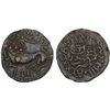Image 1 : MYSORE: Krishna Raja Wodeyar, 1799-1868, AE 20 cash (8.96g), Mysore, 1834, XF