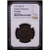 Image 2 : BOMBAY PRESIDENCY: AE 2 pice, 1791, NGC PF63 BN