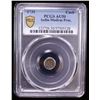Image 2 : MADRAS PRESIDENCY: AE cash (1.24g), 1731, PCGS AU50