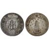Image 1 : MADRAS PRESIDENCY: AR 1/4 pagoda (10.42g), ND (1808-1812), strong VF