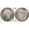 Image 1 : BRITISH INDIA: Victoria, Queen, 1837-1876, AR rupee, 1840(b&c), PCGS MS62