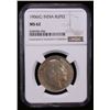Image 2 : BRITISH INDIA: Edward VII, 1901-1910, AR rupee, 1906(c), NGC MS62