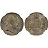 Image 1 : BRITISH INDIA: Edward VII, 1901-1910, AR rupee, 1906(c), NGC MS62