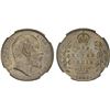 Image 1 : BRITISH INDIA: Edward VII, 1901-1910, AR rupee, 1906(c), NGC MS62
