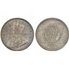 Image 1 : BRITISH INDIA: George V, 1910-1936, AR 1/2 rupee, 1914(b), PCGS MS65