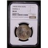 Image 2 : BRITISH INDIA: George VI, 1936-1952, AR rupee, 1945(b), NGC MS64