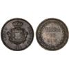 Image 1 : PORTUGUESE INDIA: Luiz I, 1861-1889, AE tanga (60 reis) (38.26g), 1871, lovely VF