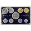 Image 1 : INDIA: Republic, 9-piece proof set, 1970-B, Proof